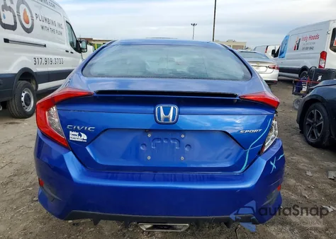 2020 Honda Civic Sport from USA, damaged, VIN 2HGFC2F80LH549161